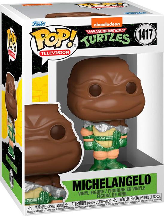 Produktbild Funko POP! TV: Teenage Mutant Ninja Turtles (TMNT) - Michelangelo - Easter Chocolate - TMNT Retro/Cl