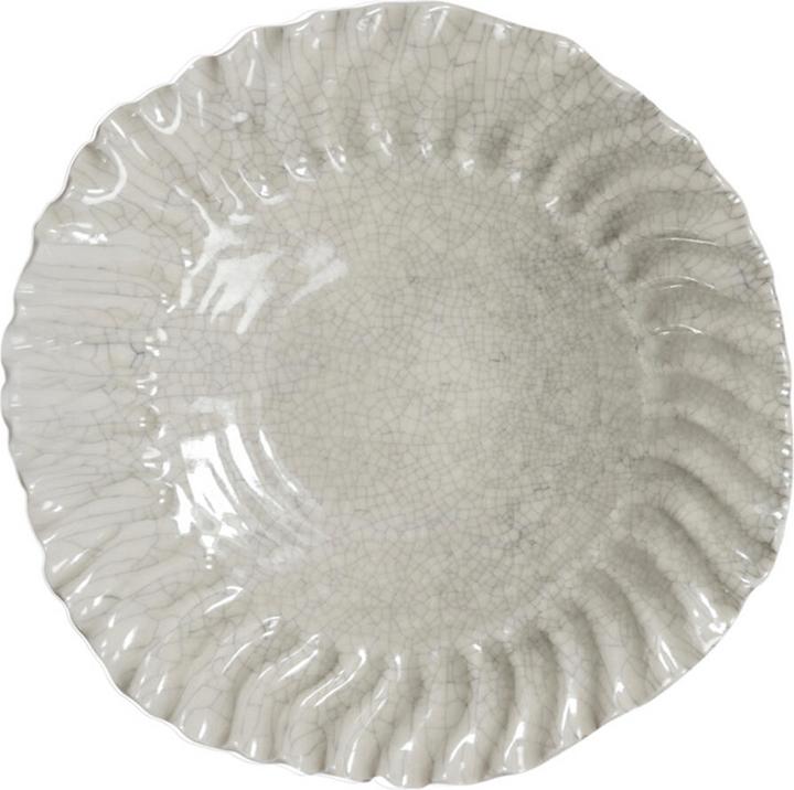 Actual product image Jars Ø 25.5 cm deep plate Dashi quartz craquele (25.50 cm)