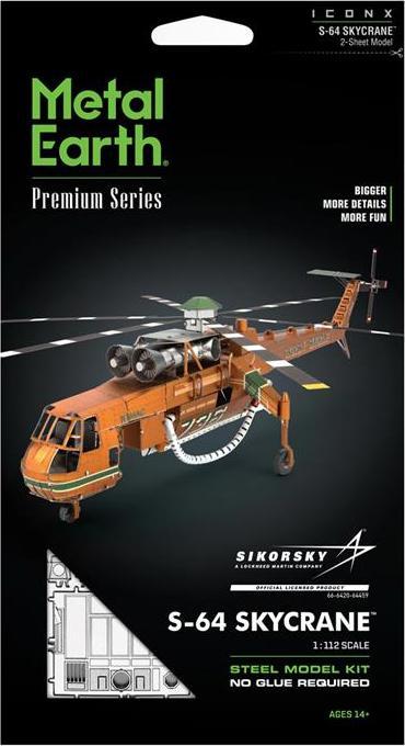 Produktbild Metal Earth ICONX - Sikorsky S-64 Skycrane