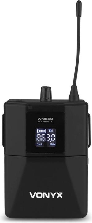 Image du produit Vonyx Système sans fil WM552B, principe de conversion : condensateur