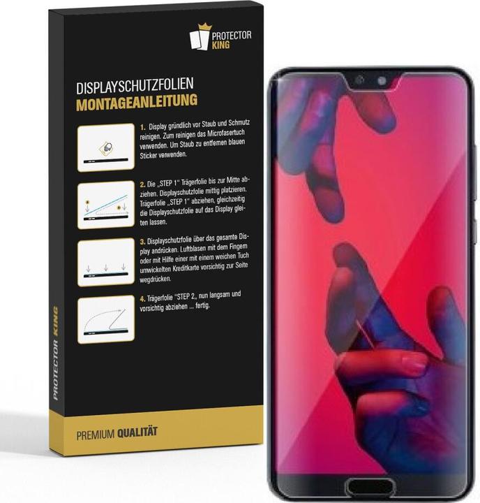 Produktbild Protectorking 3x Panzerfolie Anti-Shock HD Klar (3 Stück, Huawei P20 Pro)