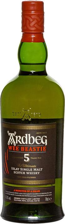 Immagine prodotto Ardbeg Single Malt Wee Beastie (Single Malt, Whisky scozzese, 1 x 70 cl)