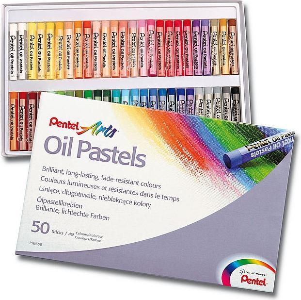 Immagine prodotto Pentel Pastello a olio (Multicolore, 50 x)