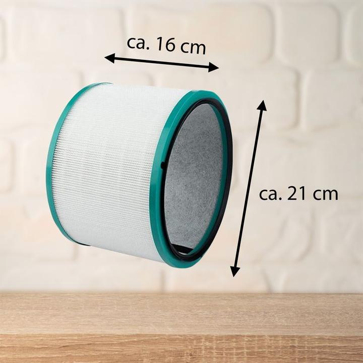 Actual product image Hermex Compatible HEPA filter for Dyson Pure Hot+Cool air purifier HP00 (1 x)