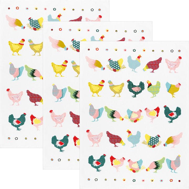 Kracht Geschirrtuch im 3er-Pack (50 x 70 cm)
