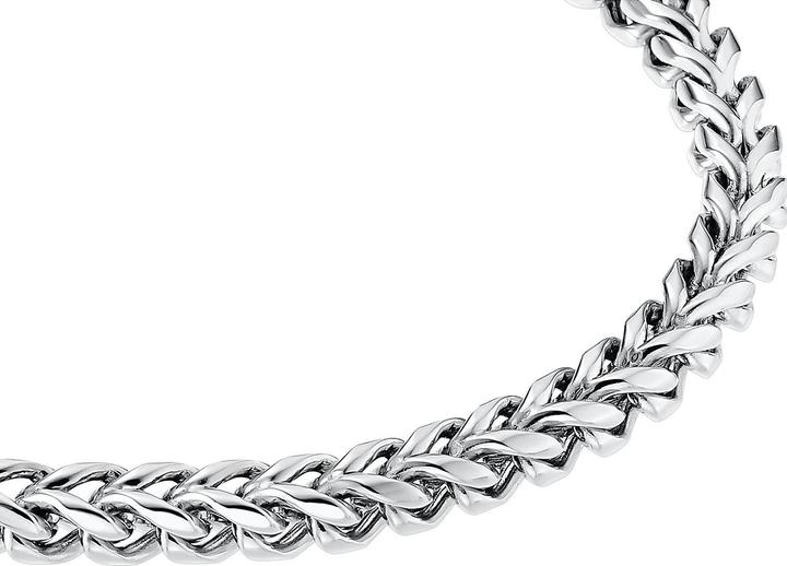 Immagine prodotto S.Oliver Gioielli da braccio per uomo, acciaio inossidabile (22 cm, Acciaio inossidabile)