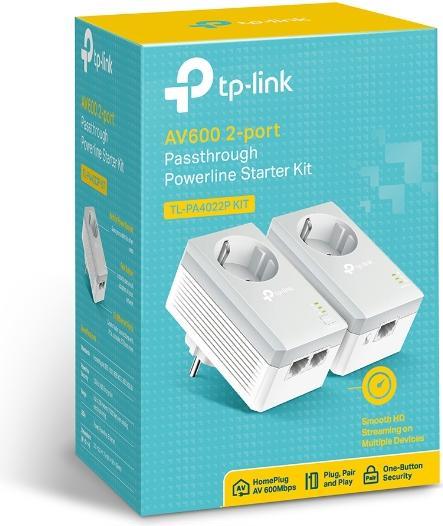 Immagine prodotto TP-Link Powerline TL-PA4022P KIT Starter Kit (600 Mbit/s)