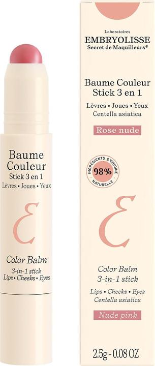 Produktbild Embryolisse - Color Balm 3-In-1 Stick Nude Pink 2,5G (EMB419000) (Nude Pink)