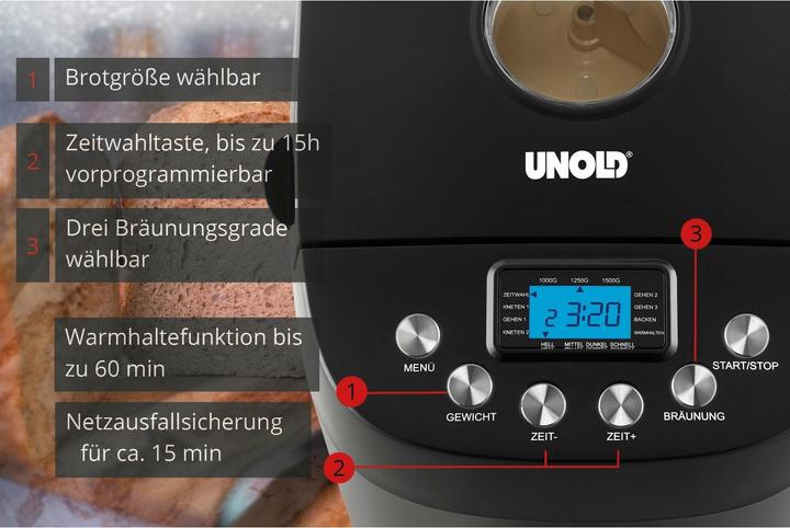 Produktbild Unold Big Black Backmeister