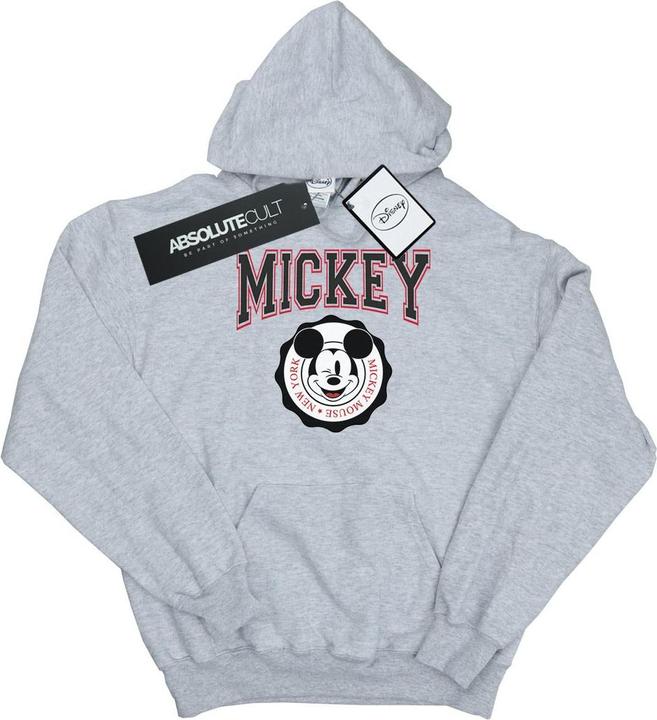 Immagine prodotto Disney Mickey Mouse New York Seal Felpa con Cappuccio Uomo (S)