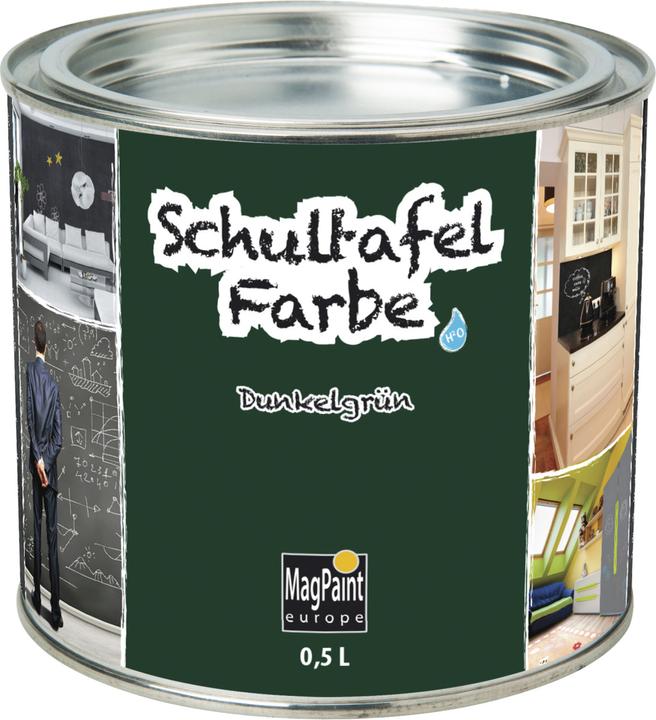 Produktbild Magpaint Wandtafelfarbe (Dunkelgrün, 0.50 l)