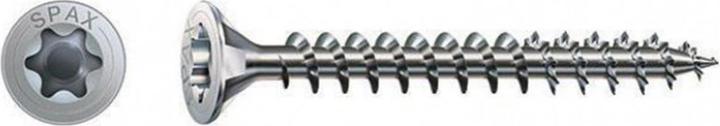 Spax Vis pour panneaux d'aggloméré SK PZ2 4,5x50 mm (500 Vis par pièce)