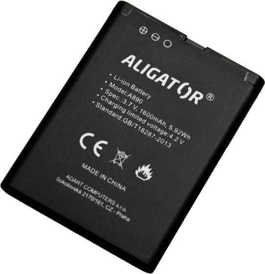 Actual product image Aligator battery A890/A900, Li-Ion