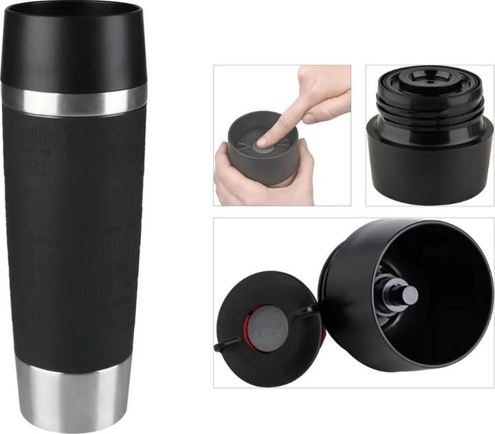 Actual product image Emsa Travel Mug Grande black (0.50 l)