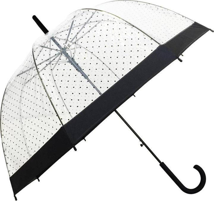 Smati transparenter Windproof Stabil-Stockschirm Glockenform (Lady)