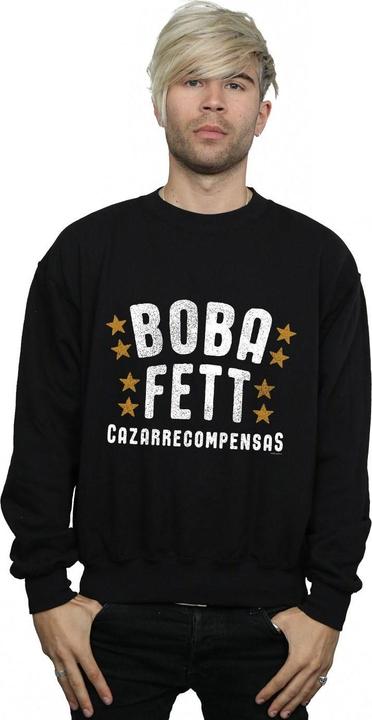 Actual product image Star Wars Mens Boba Fett Legends Tribute Sweatshirt (XXL)