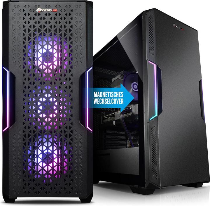 Produktbild Kiebel Thunder V (AMD Ryzen 7 5800X, 32 GB, 1000 GB, Radeon RX 7600)