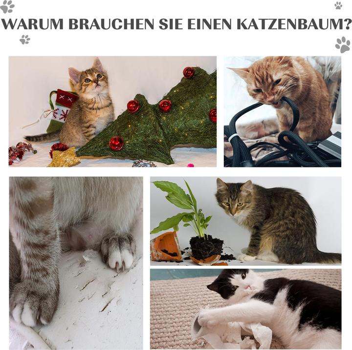 Produktbild Jamb Katzenbaum (46 cm, Schwarz)