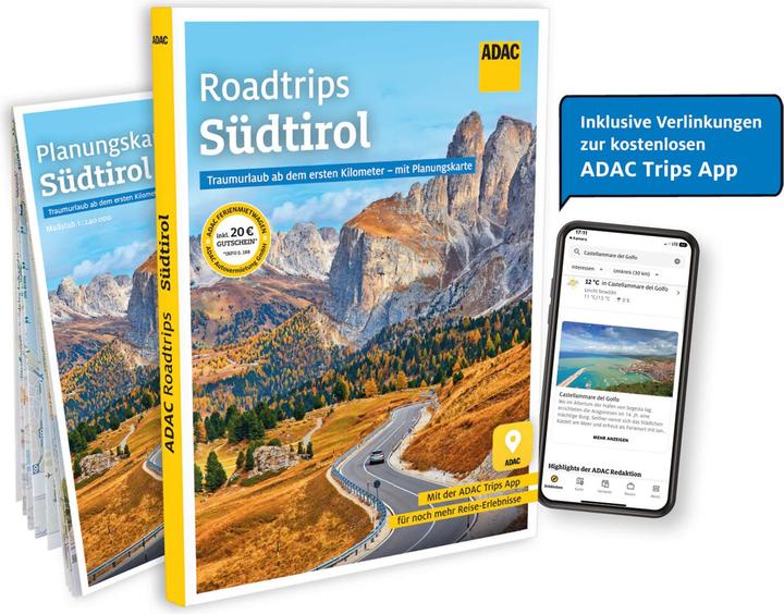 Immagine prodotto Roadtrips - Südtirol (Tedesco, Manuela Blisse, Uwe Lehmann, 2023)