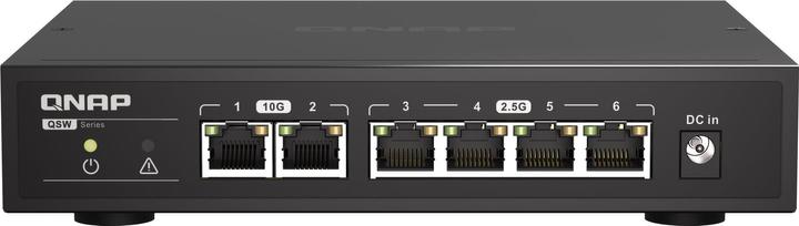 QNAP QSW-2104-2T, 2-Port 10GbE Switch (6 Ports)