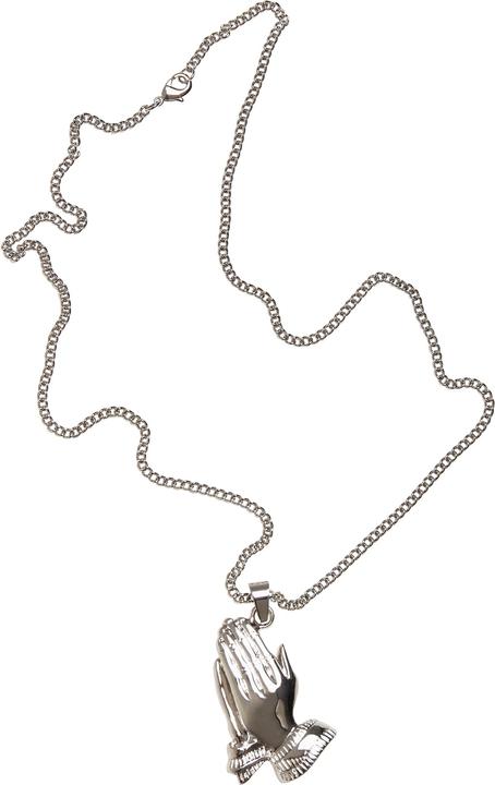 Produktbild Urban Classics Pray Hands Necklace (40% Eisen, 60% Zink)