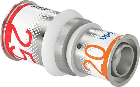 Actual product image Uponor Coupling reduced 25 x 20 mm (Press connection)