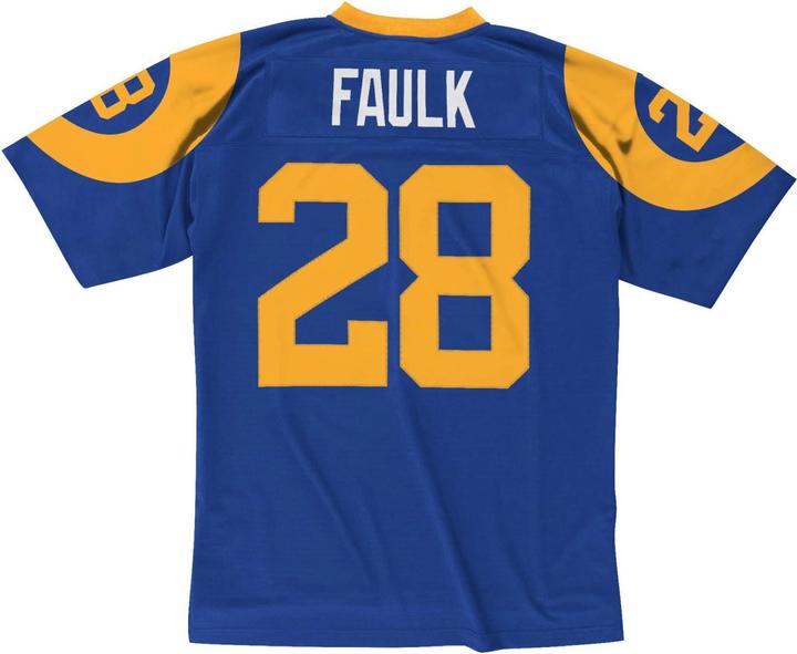 Actual product image Mitchell & Ness NFL Legacy Jersey - St. Louis Rams 1999 Marshall Faulk - XL (XL)