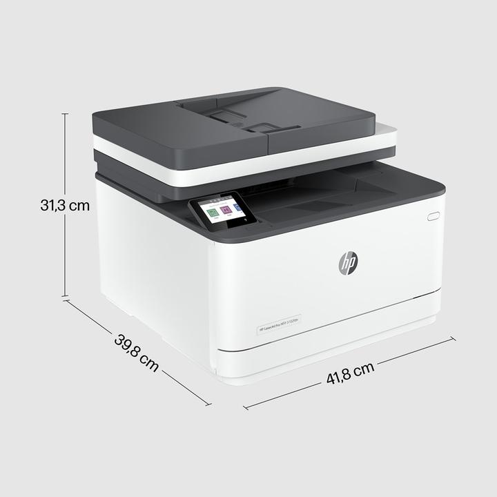 Actual product image HP LaserJet Pro MFP 3102fdn (Black and white)