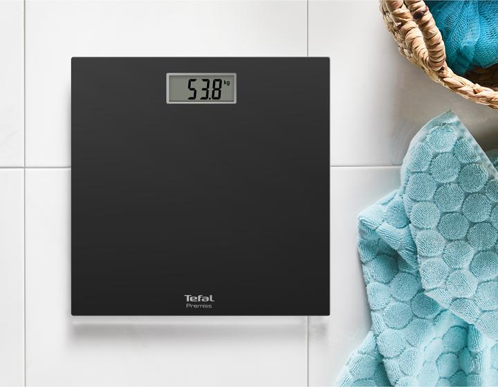 Image du produit Tefal PP140 Square Black Échelle électronique personnelle (150 kg)