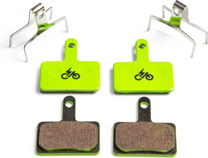 Actual product image Clarks Brake pads for E-BIKE SHIMANO/TEKTRO & TRP (Shimano Deore BR-M515, M475, M525, M465, M49 (Shimano, Tektro)