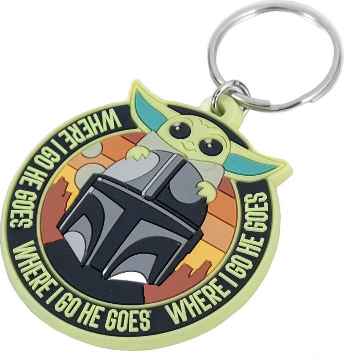 Actual product image Star Wars PVC Grogu Keyring