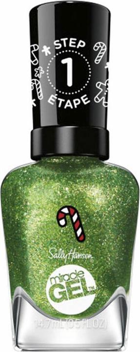 Sally Hansen Smalto per unghie Miracle Gel Holiday Collection Per la bontà delle torte 913 (Nº 91 Per la bontà dei dolci, Smalto per unghie effetto gel)