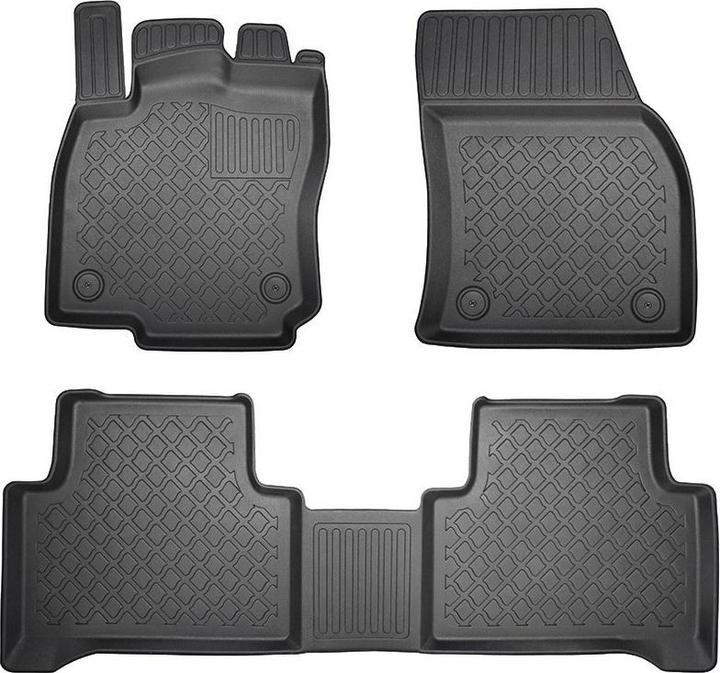 Aristar Tapis de sol tous temps pour VW Touran de 2015 à aujourd'hui (1 jeu de 4 tapis de sol)