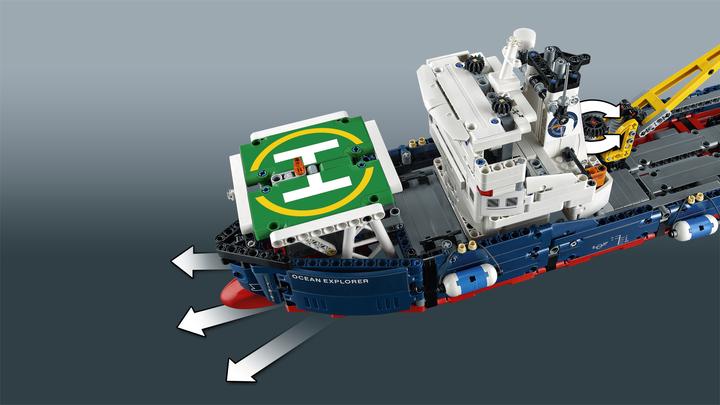 Actual product image LEGO research vessel (42064, LEGO Technic)
