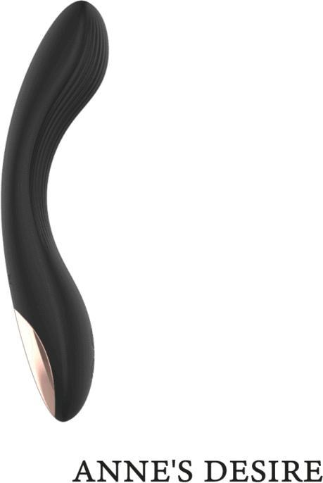Actual product image Anne's Desire Curve G-Spot Wireless Technology Watchme Black