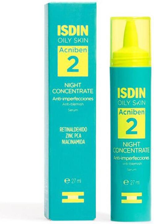 Produktbild Isdin ISDIN Acniben Night Concentrate serum do twarzy na noc przeciw niedoskonałościom 27ml (27 ml)