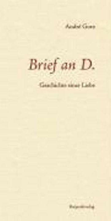 Produktbild Brief an D (Deutsch, André Gorz, 2008)