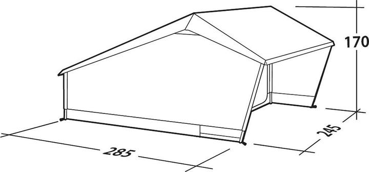Actual product image Robens Yukon Shelter (17.20 kg, 4 persons)