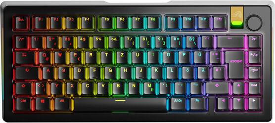 Produktbild Glorious GMMK 3 Pro HE Wireless 75 % Custom Gaming-Tastatur - Pre-Built, ISO (DE), Fox HE Switches (DE, Kabellos)