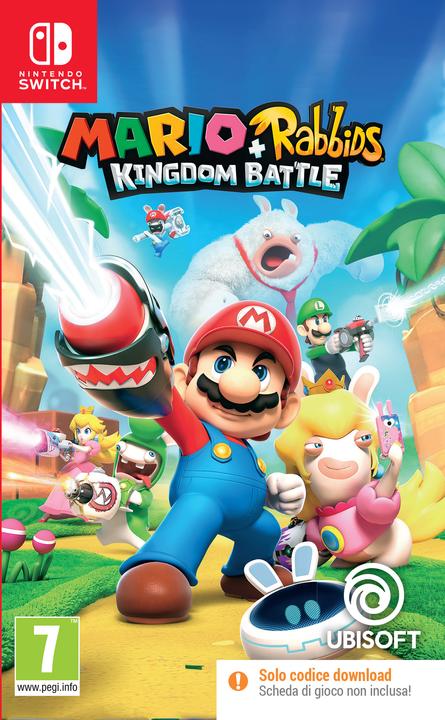 Actual product image Ubisoft Mario + Rabbids Kingdom Battle (Code in Box) (Switch, Switch Lite, Switch OLED)