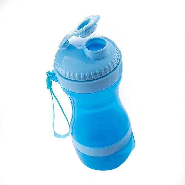 Produktbild InnovaGoods Tragbare Wasserflasche und Futternapf für Hunde (0.03 l)
