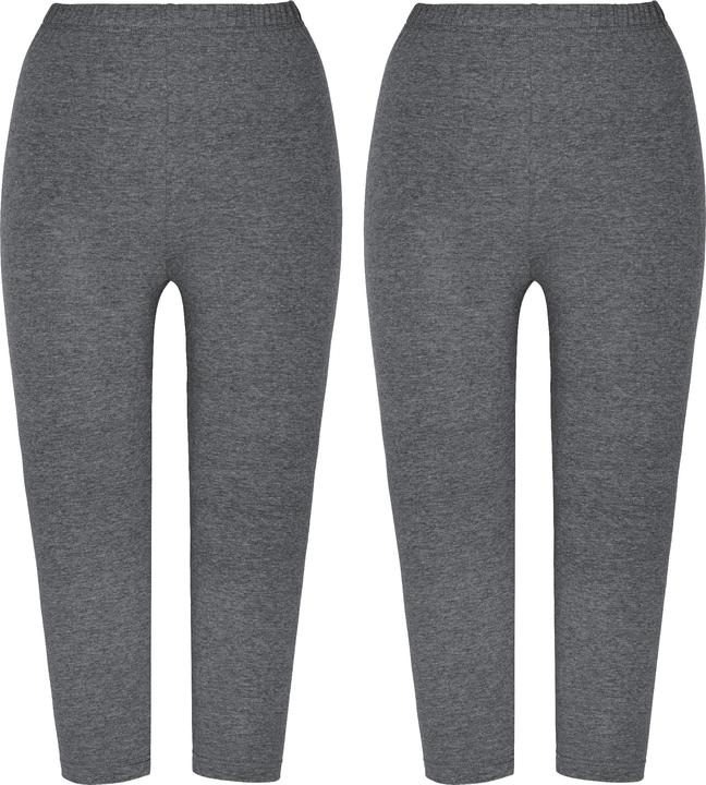Image du produit Erwin Müller Leggings Capri pour femmes - Lot de 2 (44, 46)