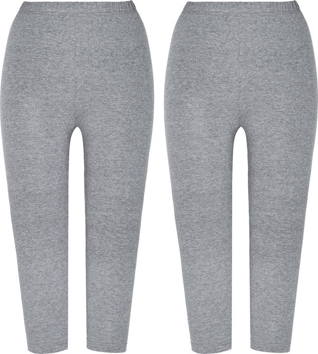 Actual product image Erwin Müller Ladies Capri Leggings 2-Pack (40, 42)