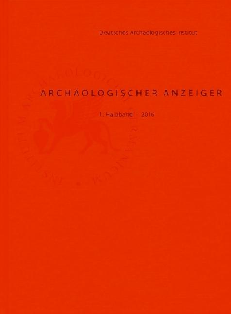 Produktbild Archäologischer Anzeiger / 2016/1 (Deutsch, Englisch, 2016)