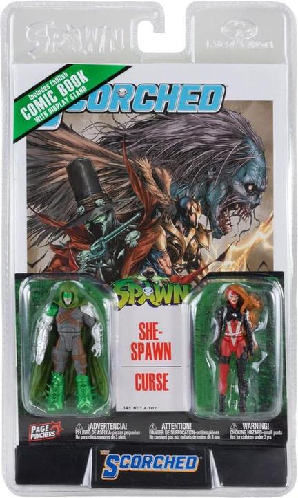 Image du produit McFarlane Spawn assortiment packs 2 figurines et comic book Wave 2 8 cm (6)
