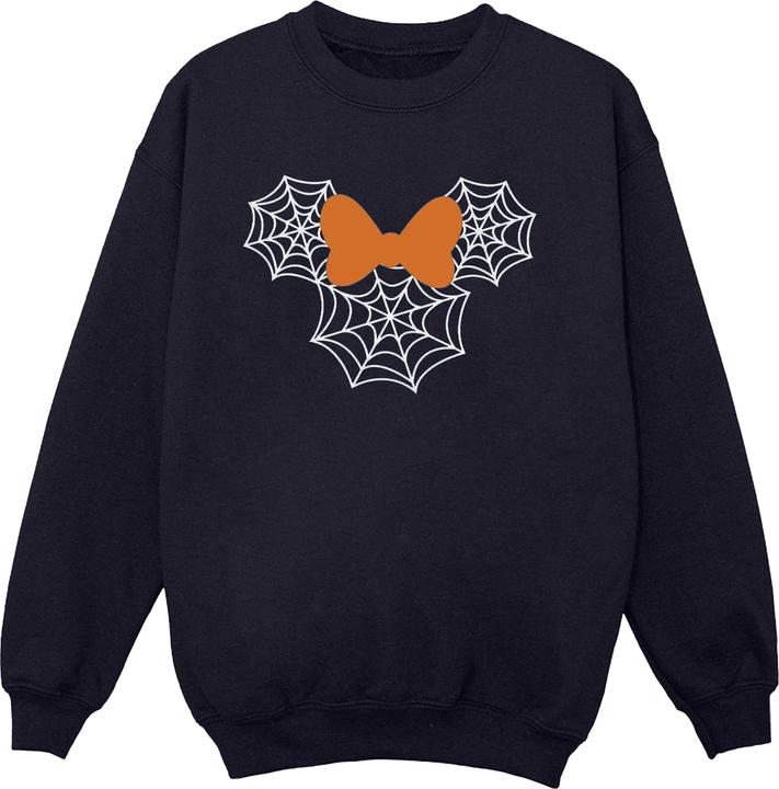 Disney Minnie Mouse Spider Web Head Sweatshirt Jungen