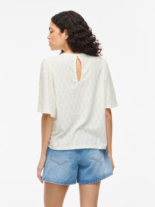 Image du produit Vila VIASHINA Rundhals Oberteil mit kurzen Ärmeln (XL)