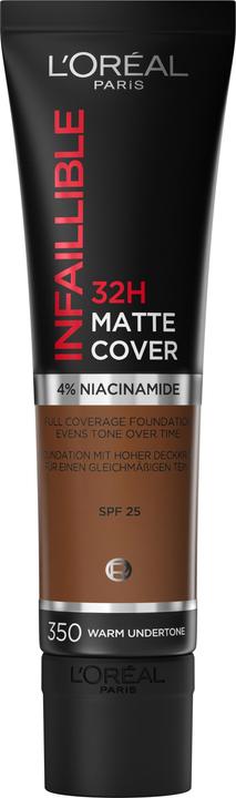 Actual product image L'Oréal Paris Infaillible 32H Matte Cover (350 Warm Undertone)