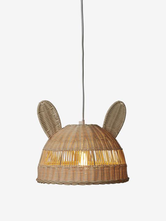 Produktbild Vertbaudet Kinderzimmer Lampenschirm aus Rattan HASE