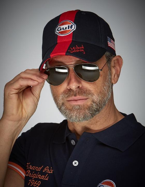 Actual product image Grandprix Originals M. Delaney Basecap, navy blue uni